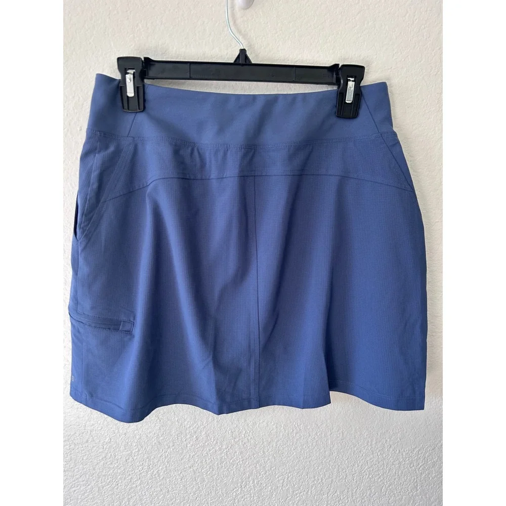 Orvis Women's Skort‎ Blue Moisture Wicking Lightweight Golf Leisure - Picture 3 of 9